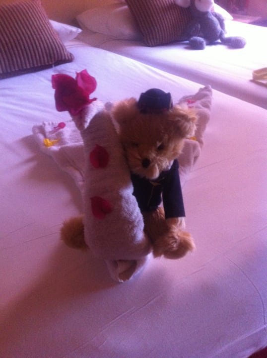 Gruß vom Roomservice Jaz Makadi Oasis Resort