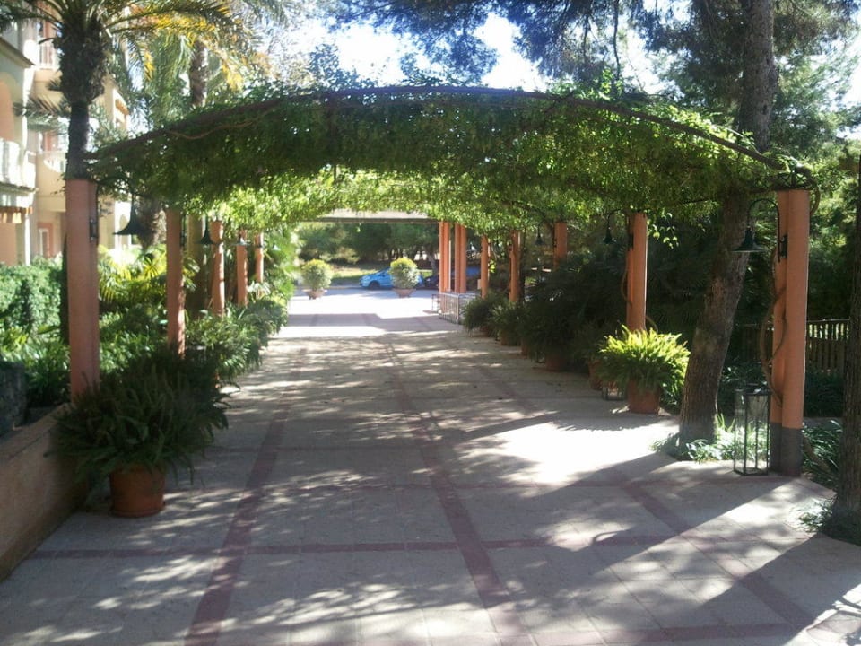 Der Eingang Zafiro Bahia