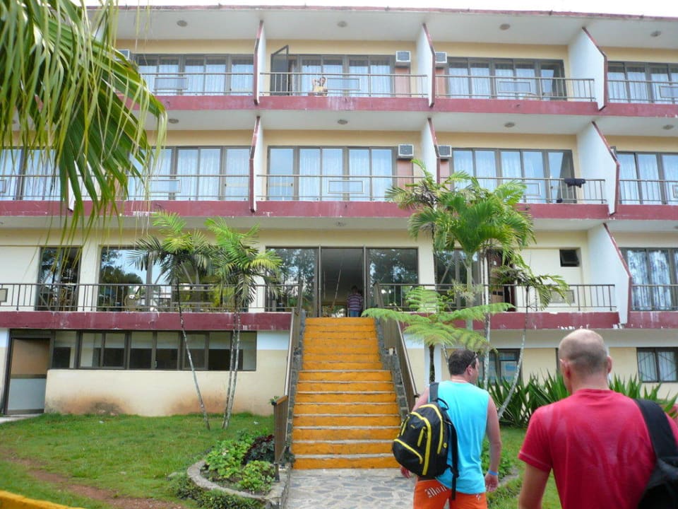 Haupthaus mit Bar Hotel Los Helechos