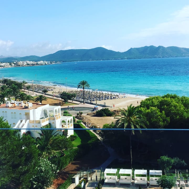 Ausblick Hipotels Bahía Cala Millor