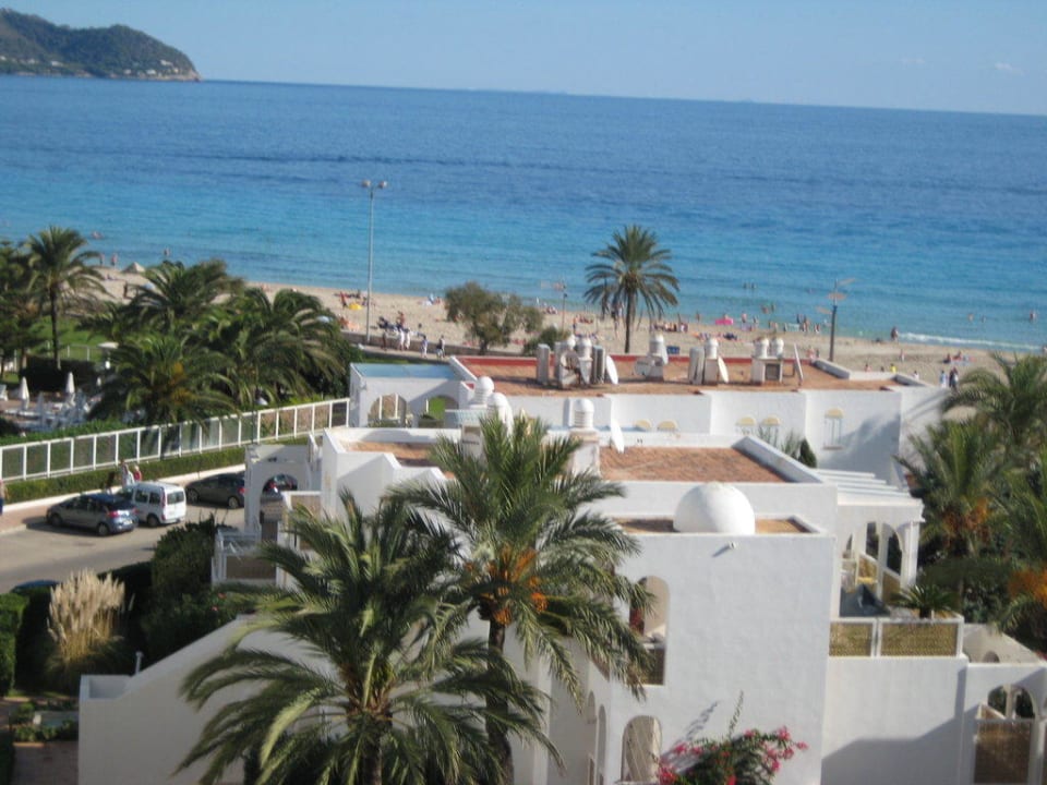 Aussicht vom Balkon Hipotels Bahia Grande