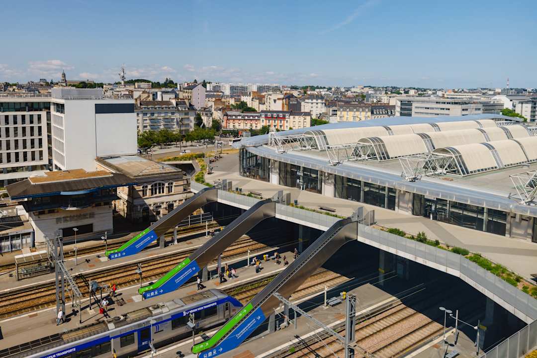 Außenansicht Hotel Ibis Rennes Gare Sud