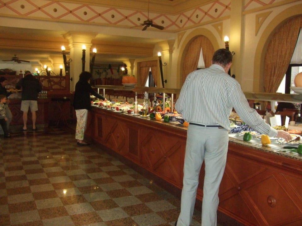 Große Auswahl am kalten Buffet Hotel Riu Palace Mexico