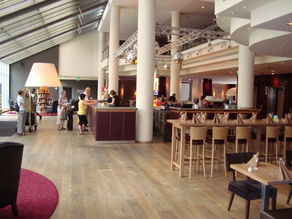 Lobby des Hotels pentahotel Leipzig