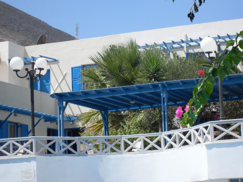 Frühstücksbreich außen RK Beach Hotel