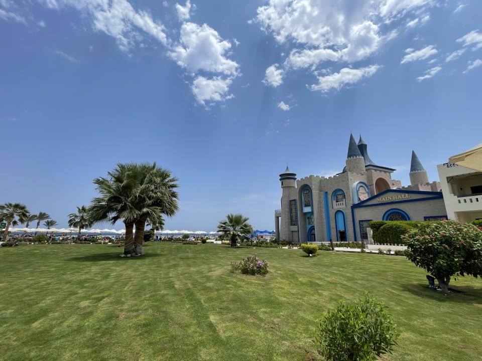 Gartenanlage Gravity Hotel & Aquapark Sahl Hasheesh