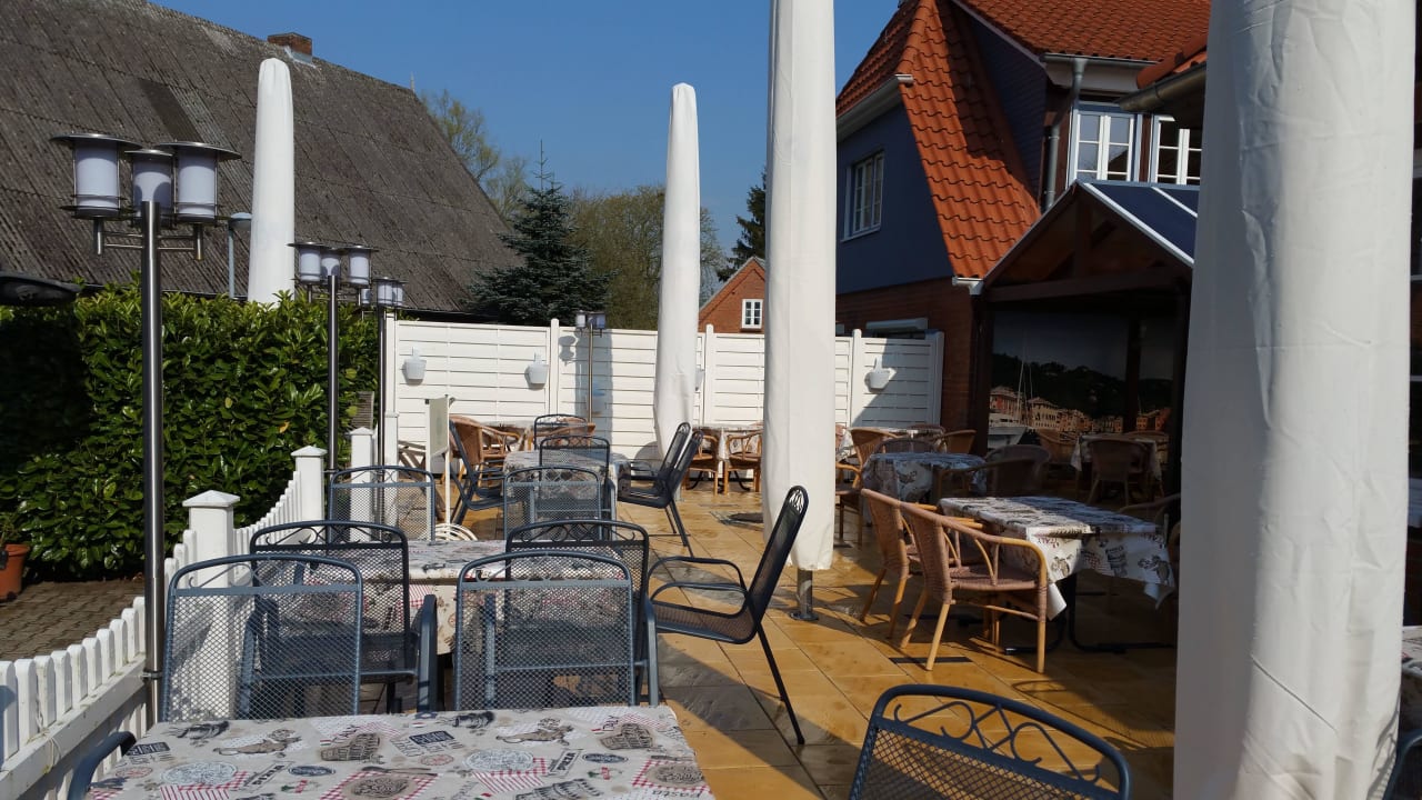 Terrasse Restaurant Landhotel Gasthof Klempau