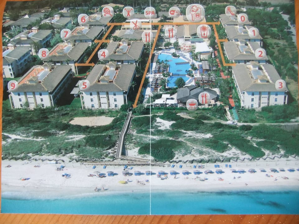 Übersichtskarte allsun Hotel Eden Playa