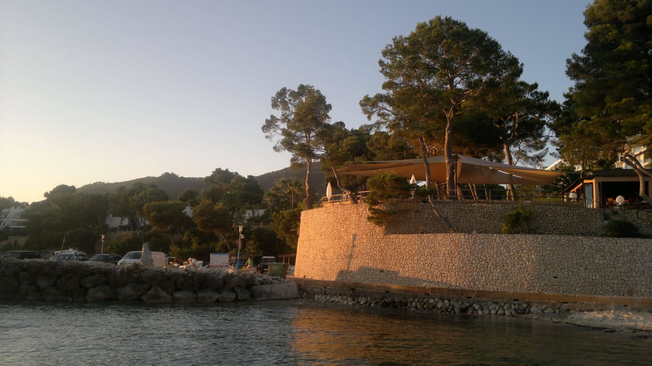 Promenade und Ufferrestoran Hipotels Eurotel Punta Rotja Golf & Spa