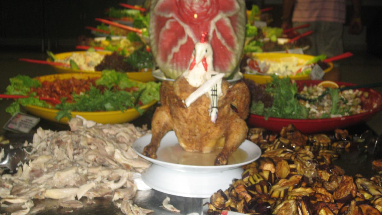 Hähnchen mal anders Hotel Gardenia Beach