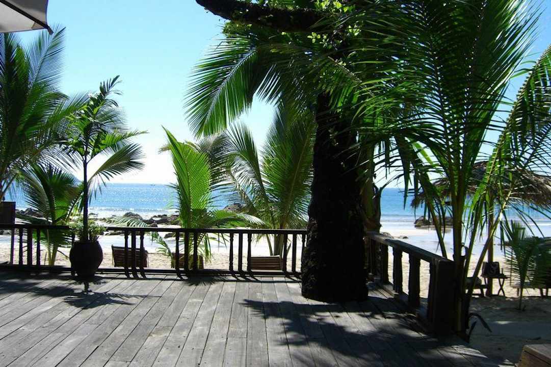Blick vom Delux-Bungalow zum Meer Bayview - the beach resort