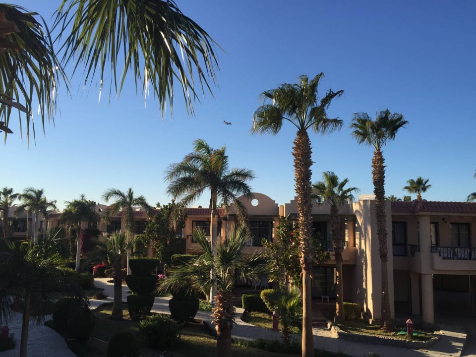 Ausblick aus unserem Balkon Ali Baba Palace Resort