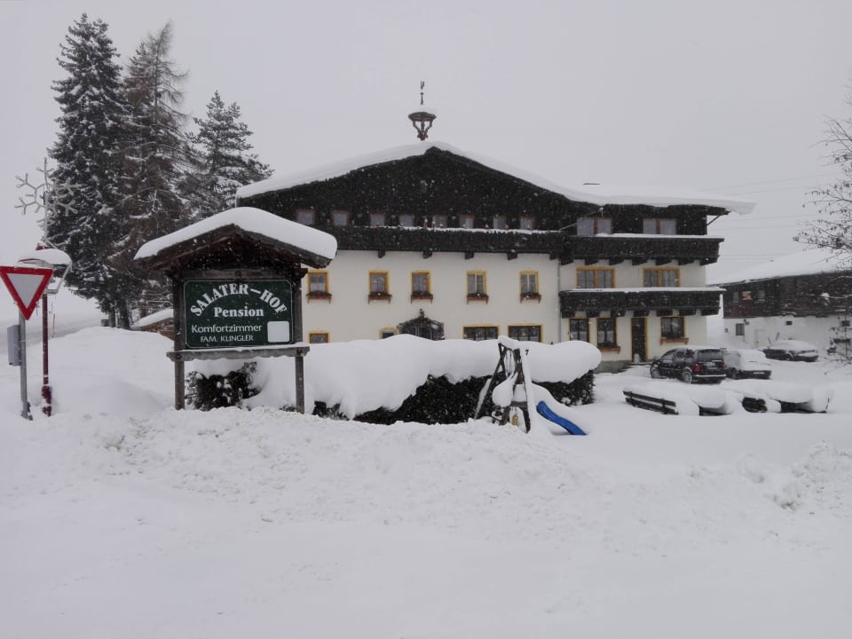 Winter in Embach Pension Salaterhof