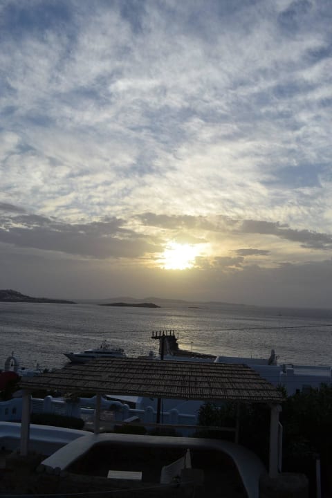 Aussicht vom Zimmer aus Mykonos View Hotel