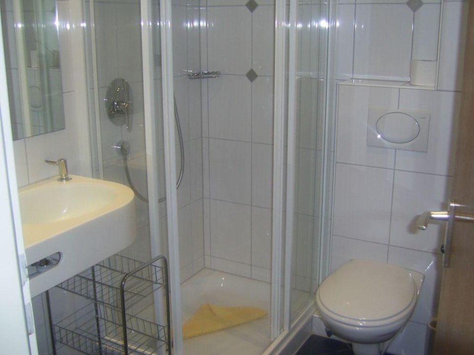 Dusche und WC Hotel Strandhaus Eberle