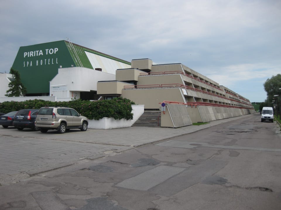 Außenansicht Meerseite Hotel Pirita Top Spa