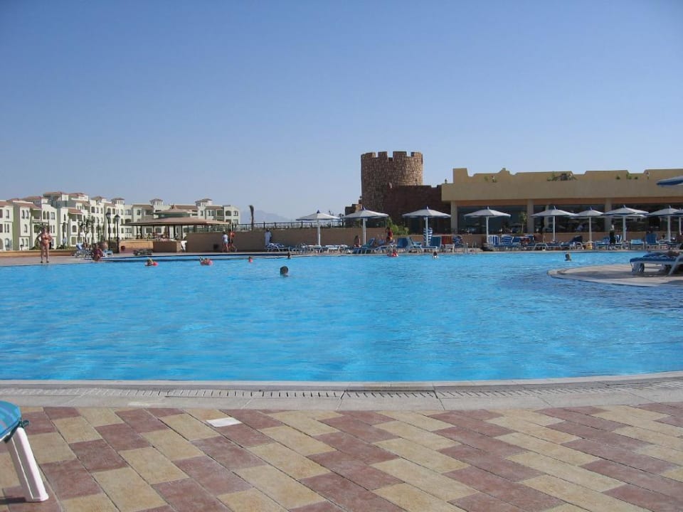 Blick auf das Castello Restaurant Pickalbatros Dana Beach Resort - Hurghada