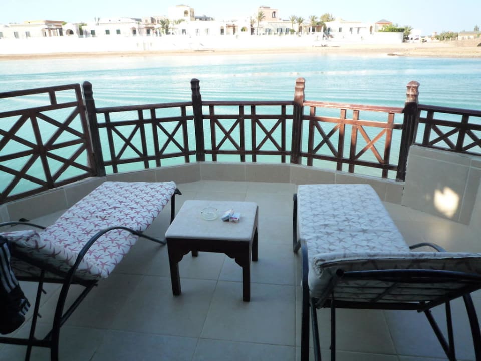 Gemütliche Terrasse Panorama Bungalows Resort El Gouna