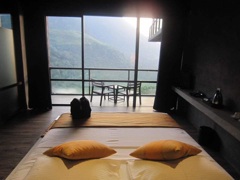 Panoramablick aus dem Zimmer Oak-Ray Hotel Tea Bush Ramboda