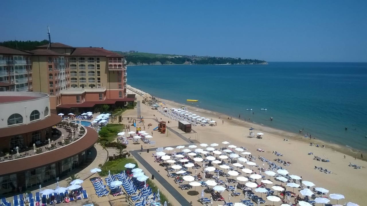 Hotel, plaża, morze Sol Luna Bay