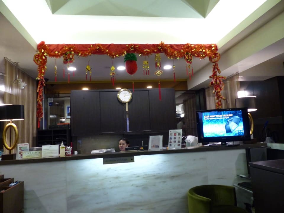 Rezeption des Hotels Hotel The Residence at Singapore Recreation Club