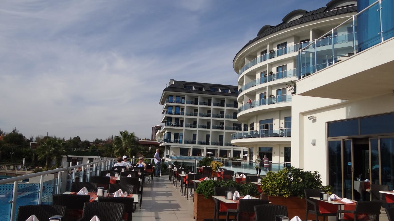 Aussicht vom Restaurant  Commodore Elite Suites & Spa - Adults only