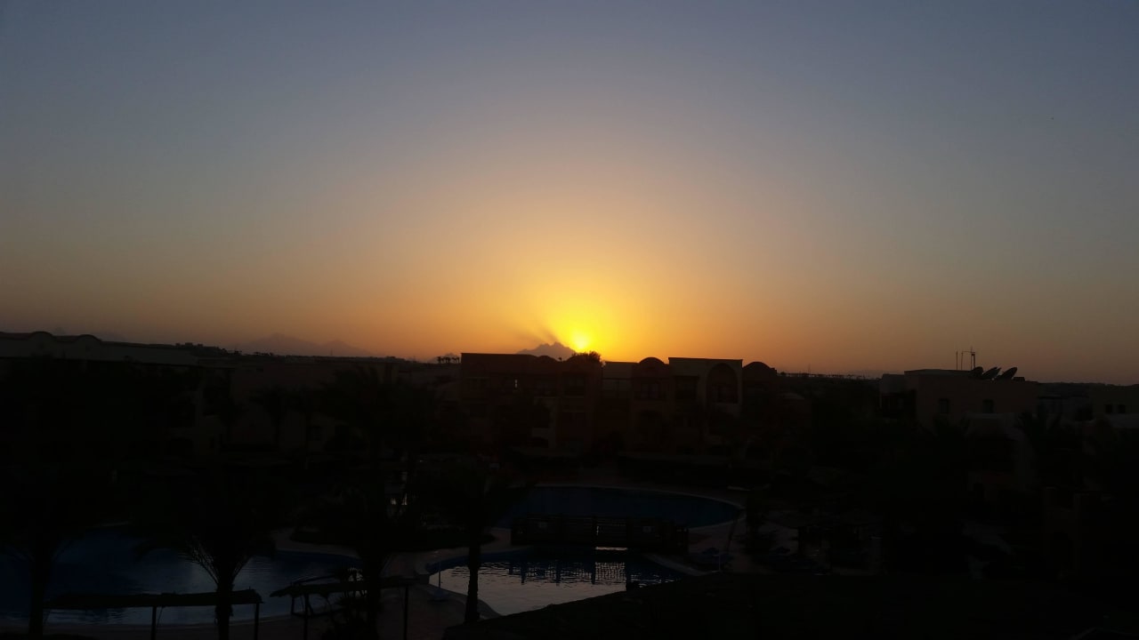 Sonnenuntergang Jaz Makadi Saraya Resort