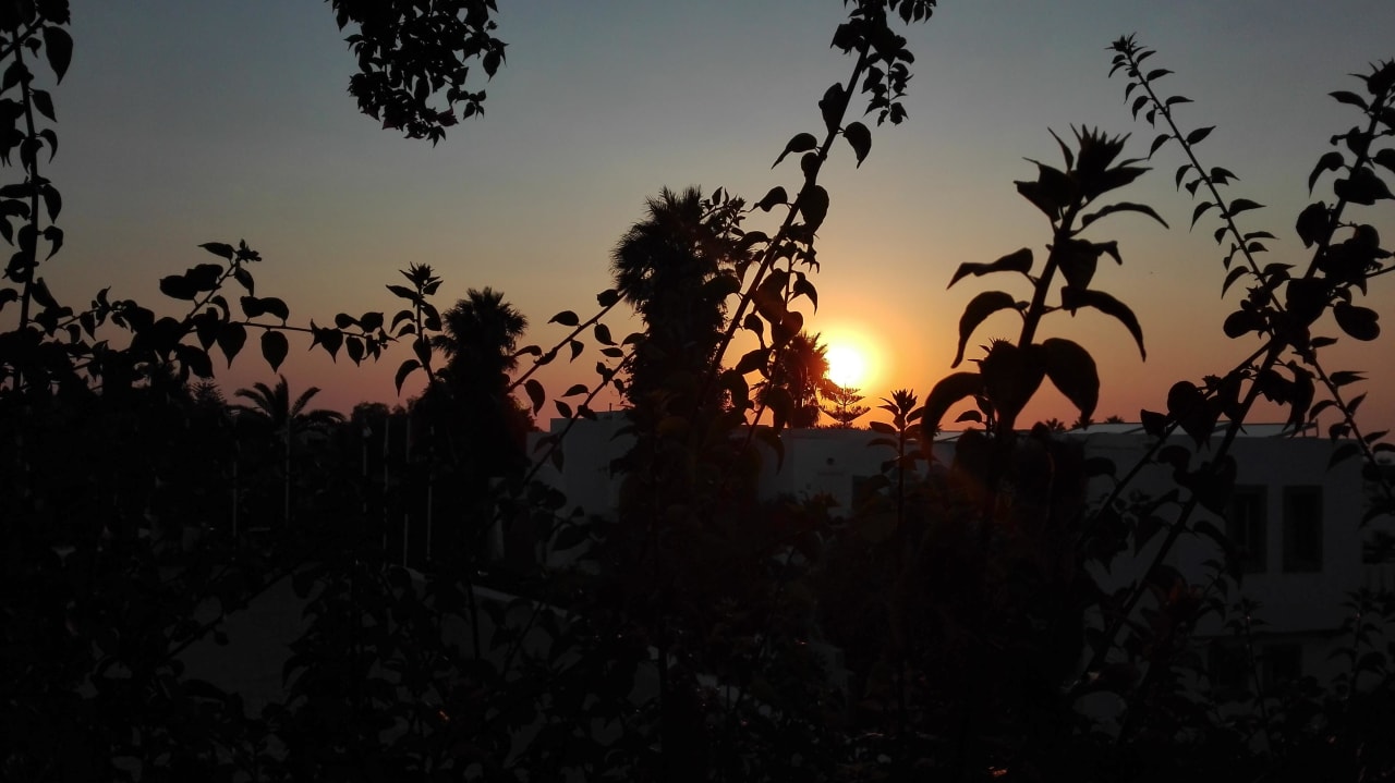 Sonnenuntergang  Mastichari Bay Hotel