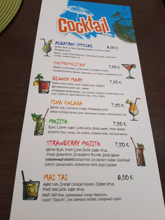 Restaurant Albatros Spa & Resort Hotel