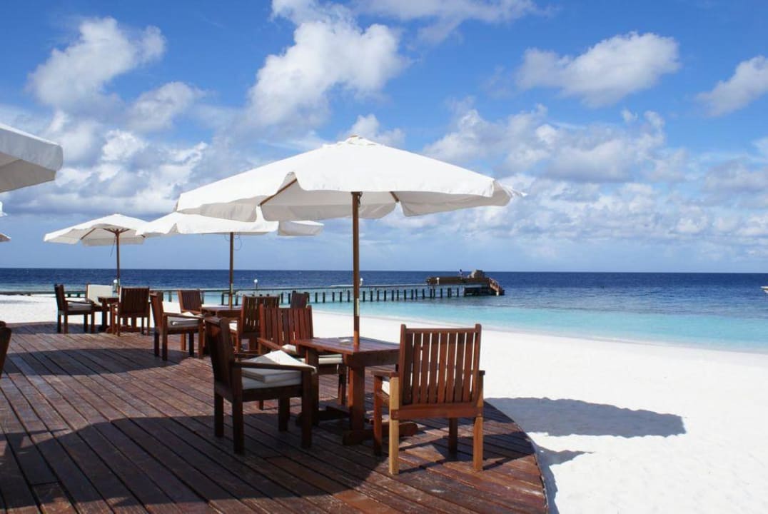 Mainbar, Aussenterrasse Angaga Island Resort