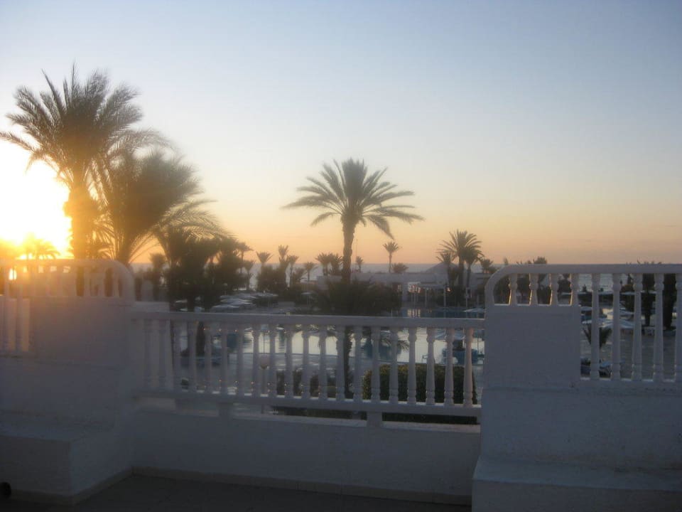 Ausblick von der Restaurantterrasse Hotel El Mouradi Djerba Menzel