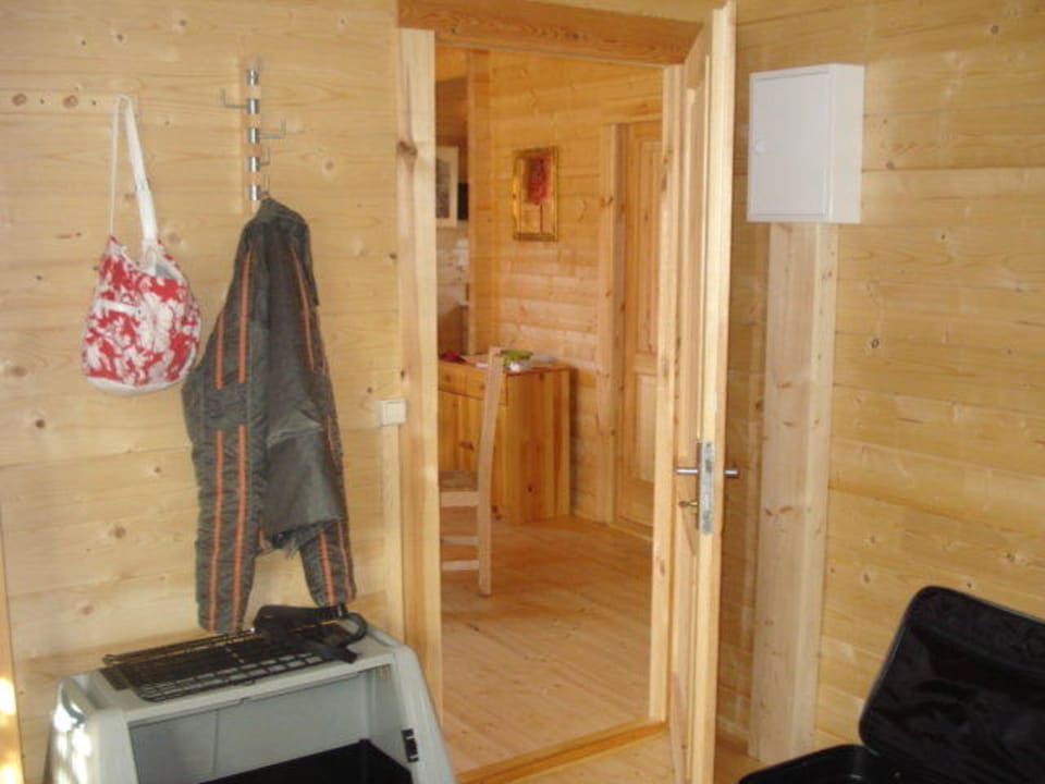 Wohnraum Blockhäuser an der Müritz