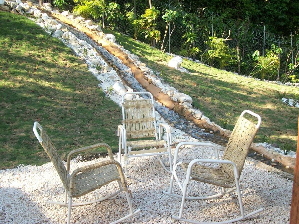 Nuestra Cascada directa desde el rio Hotel Rancho Don Cesar