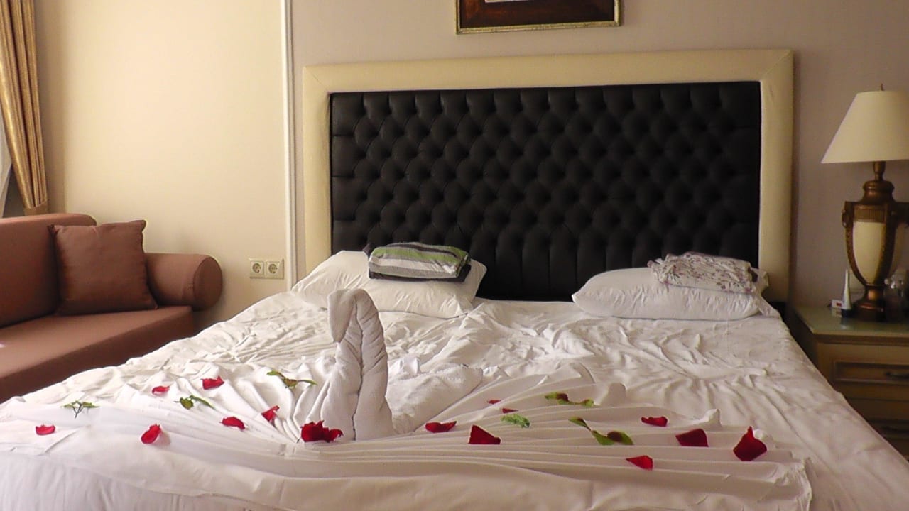 So sah es jeden Morgen aus Hotel Delphin Diva