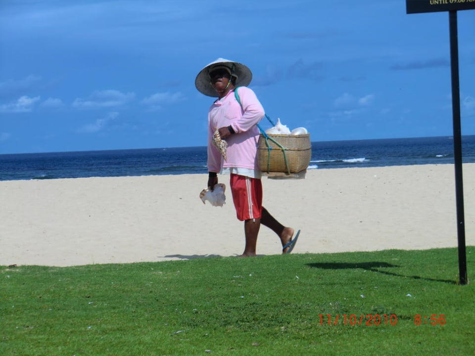 Strandverkäufer Ayodya Resort Bali