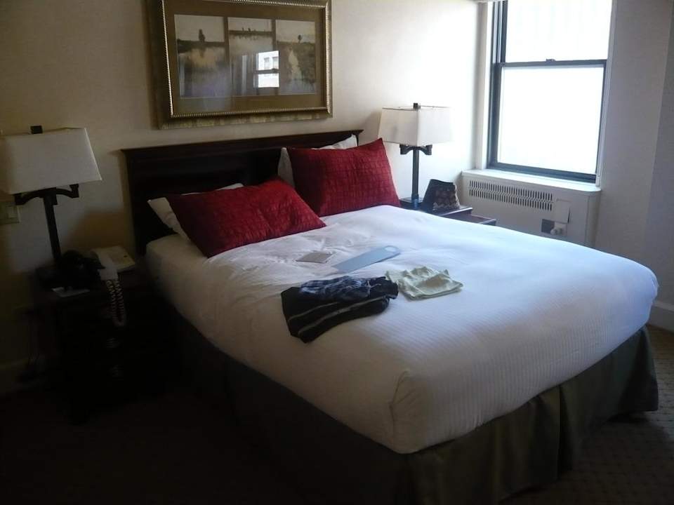 Schlafzimmer Stewart Hotel