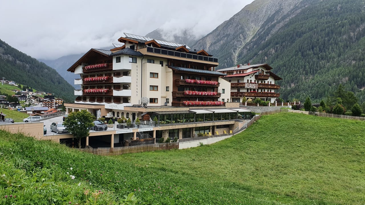 Außenansicht Alpengasthof Grüner