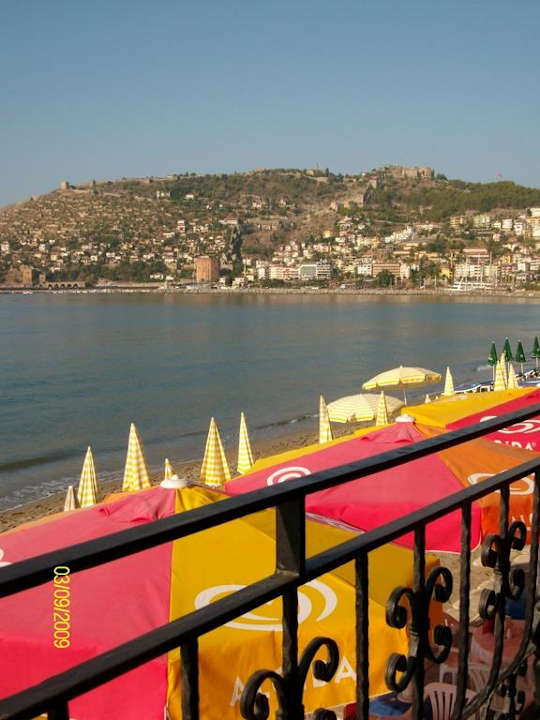 Blick zum Strand Hotel Panorama