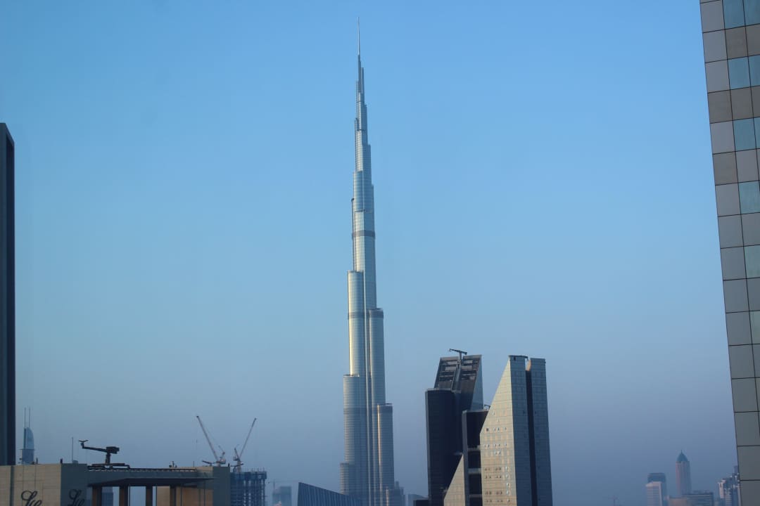 Ausblick aus der 42 Etage Rose Rayhaan by Rotana