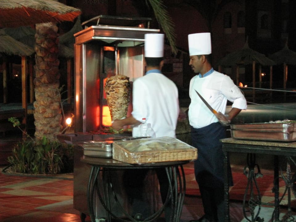 Abendessen und Kochen am Pool Pickalbatros Aqua Vista Resort - Hurghada