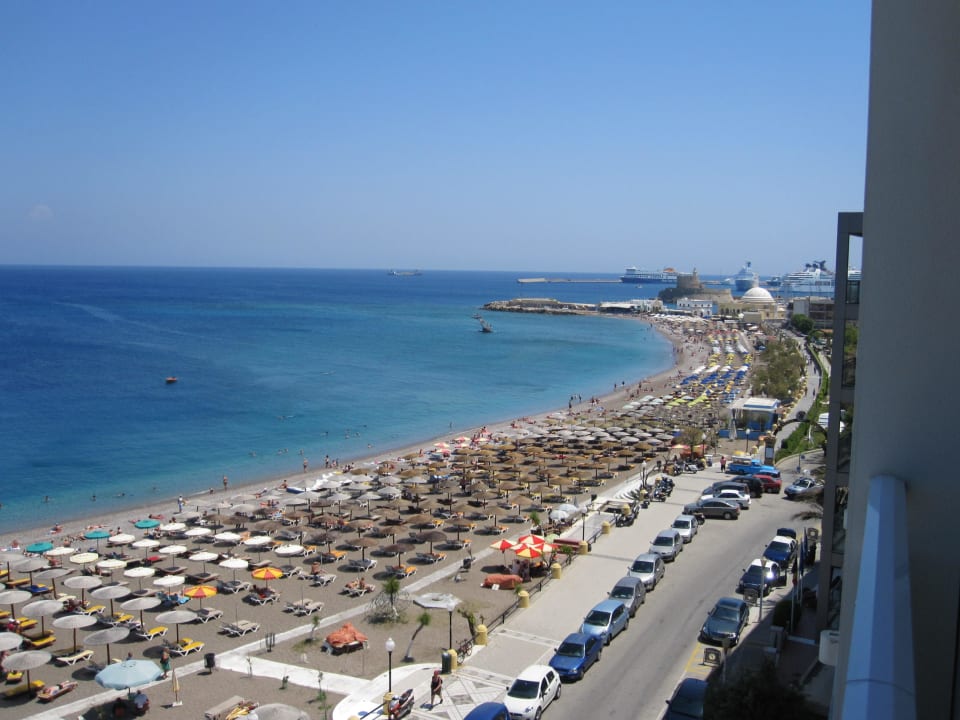 Ausblick Ibiscus Hotel Rhodos