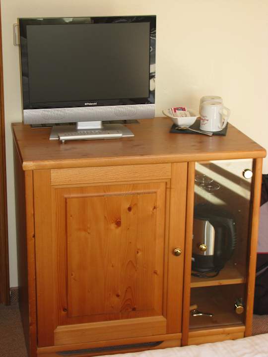 Minibar, Wasserkocher, Tee, Flat-TV Hotel Zum Postillion