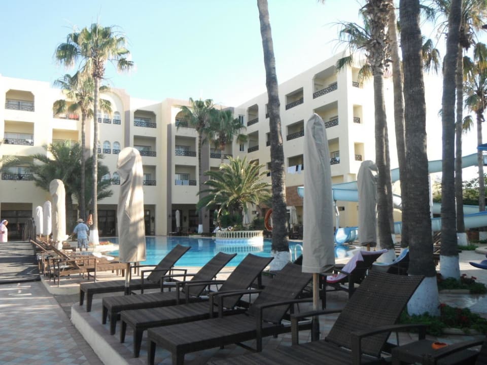 Les transat  tres agreable Hotel Paradis Palace