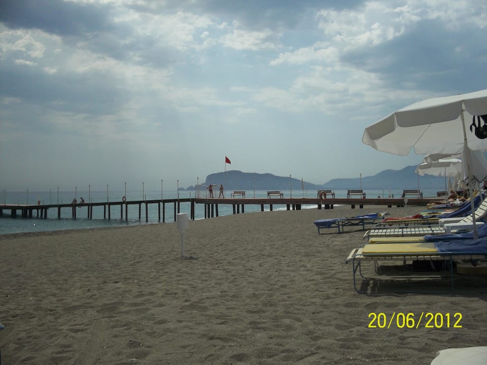 Blick zur Burg nach Alanya Labranda Alantur Resort