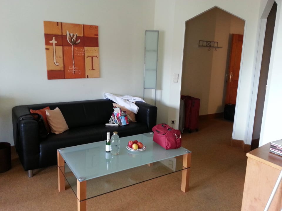 Wohnbereich Juniorsuite Thermenhotel Viktoria