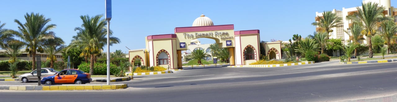 Panorama widoku zewnętrznego Desert Rose