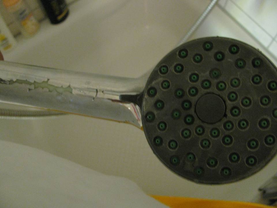 Bad - Duschkopf  Fewo 2.5 Haus Arkonablick