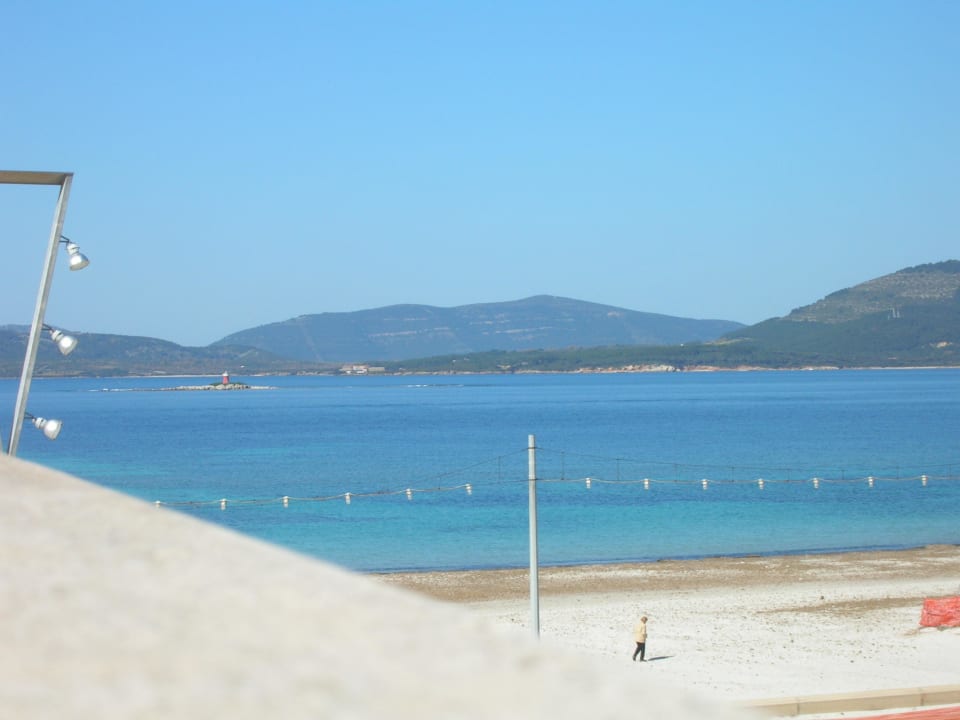 Vista dalla camera Musica Janas de Mar Room Rentals