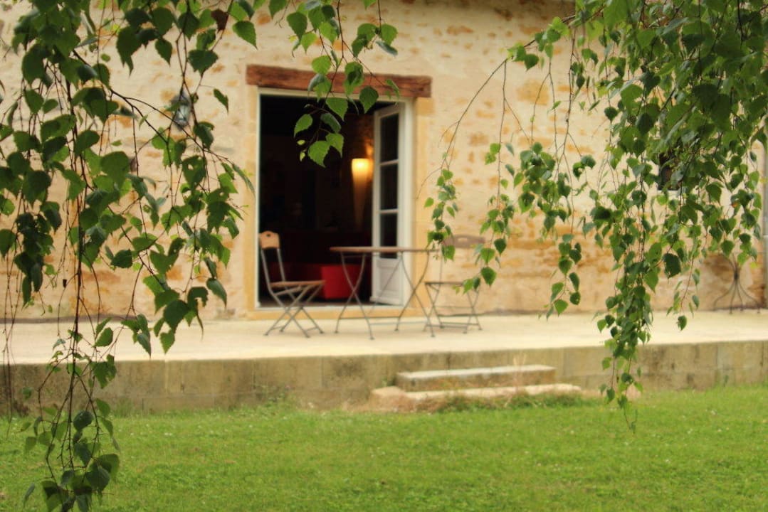 Ihre eigene Terrasse Gästezimmer Les Pensées d'Or