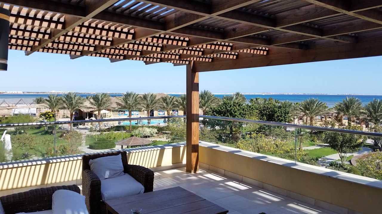 Ausblick Amwaj Beach Club Abu Soma Resort